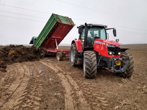 Massey Ferguson 7715S & Pronar PT608