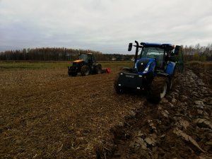 New Holland T6.145 & JCB Fastrac 1115