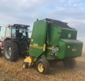 John deere 580 + mf 3070