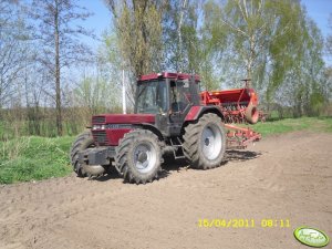 Case 1056XLA + zestaw uprawowo-siewny
