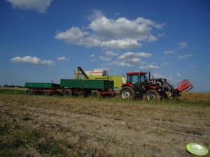 Case IH JX 80 + HL 80.11 + Autosan D-35