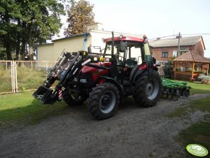 Case IH JX 80 + TUR i Talerzówka Bomet