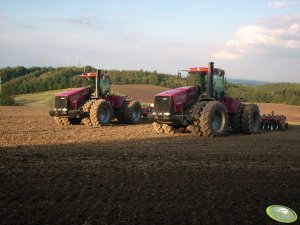 Case IH Steiger 385 + Horsch Tiger 6LT x2