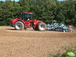 Case IH Steiger 385 + Lemken Rubin 9