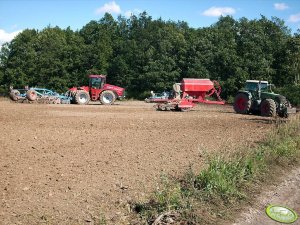 Case IH Steiger 385 + Lemken Rubin 9