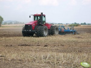 Case IH Steiger 385 + Lemken Rubin 9