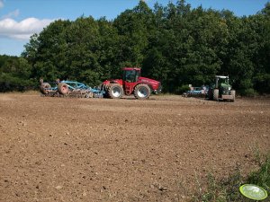 Case IH Steiger 385 + Lemken Rubin 9