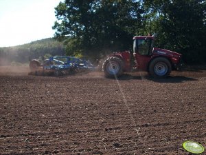 Case IH Steiger 385 + Lemken Rubin 9