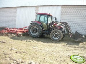 Case JX90 + Agro-Masz 3.60