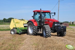 Case Maxxum 115 + Krone KR 130