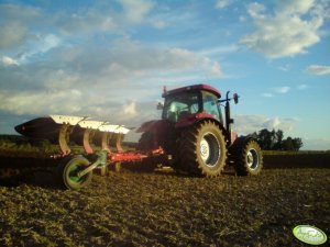 Case Maxxum 125 + Kverneland EM 95