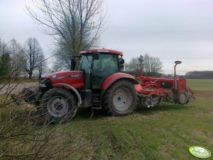 Case Maxxum 140  MC + Agromasz + Kongskilde