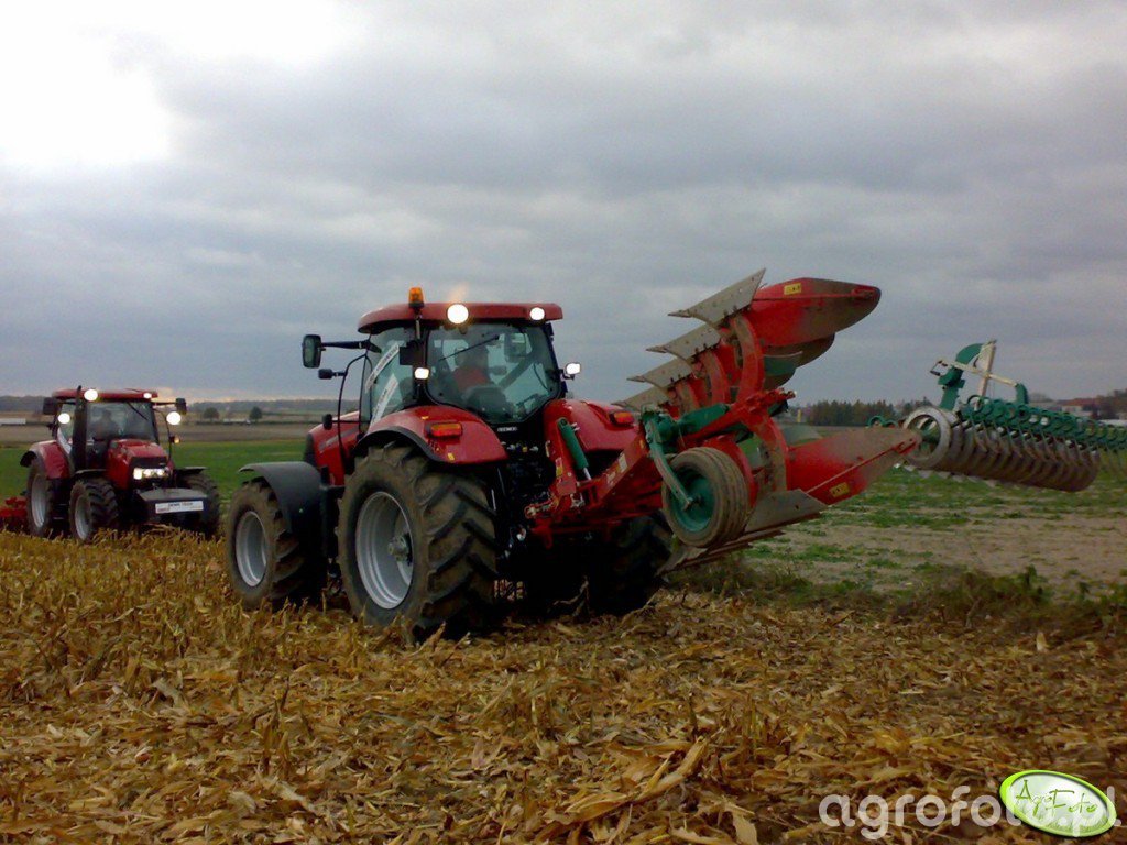 Case Puma 195 CVX + Kverneland EM 100