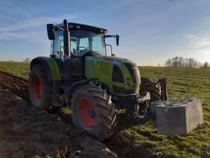 Claas Ares 617 Atz + Agro Masz 