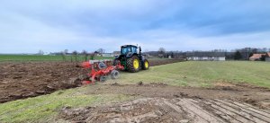 John Deere 6195m i Unia Ibis XM 4+1