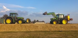 John Deere 6230 + 6800