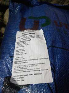 Koncentrat rzepakowy 