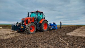 Kubota M7152 Premium KVT i Namyslo Monster V