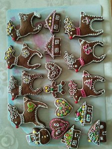 Pierniki Świąteczne domowej produkcji .