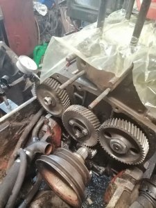 Wymiana rozrządu w Zetorze 8045