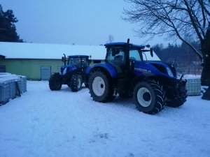 2x New Holland t7