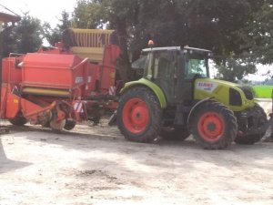 Claas Arion 410+Grimme Se 7540