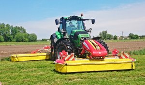 Deutz-Fahr 7250 TTV + Pottinger Alpha-motion +Novacat 262