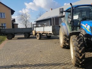 New holland + 2x rozrzutnik