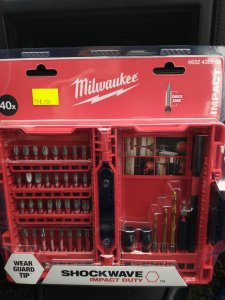 Zestaw bitów Milwaukee