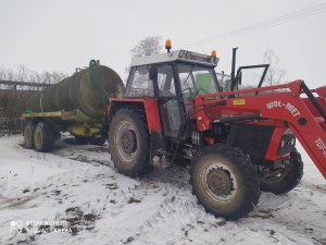 Zetor 8145 + Beczkowóz