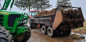 John Deere 6230 & Zetor Forterra 11441 + Igamet 8t