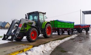 Claas Ares 557 ATZ + HL + Autosan 