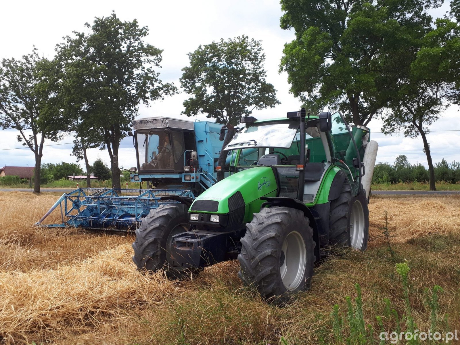 Kombajn Fortschritt E-514 I Deutz-Fahr Agrotron 6.30 - Foto #793967 ...