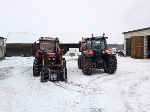 Kubota M5091 + Zetor 7745