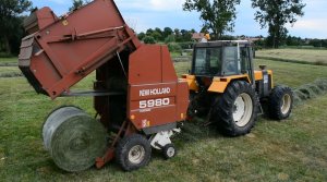 Renault 133-54 + New Holland 5980