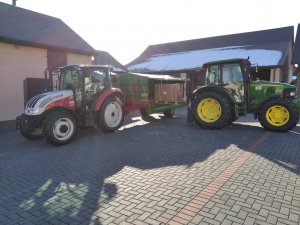 Steyr 4065 & John Deere 5090