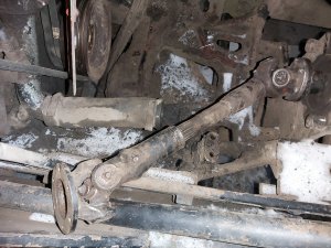 Wałek napędu pompy hydraulicznej - Ursus 914 FINN