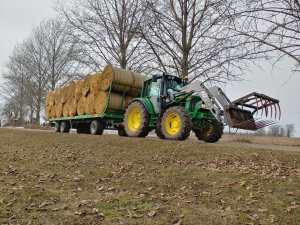 John deere 6230 + Pronar T026