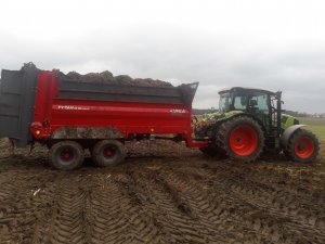 Claas Arion 420 + Tytan 10td