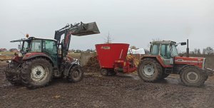 New Holland t5. 115 & Massey Ferguson 1014