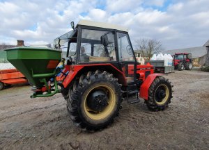 Zetor 7745+amazone za-f402