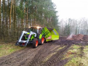 Claas Ares 557 ATZ + MX + Kruger 