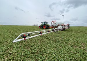 Claas Arion 420 & Kuhn Atlantique 2800