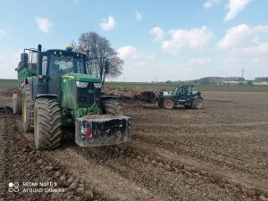 John Deere 6175m oraz bobcat tl 38.70hf