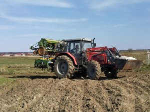 Massey Ferguson & Agregat uprawowo-siewny