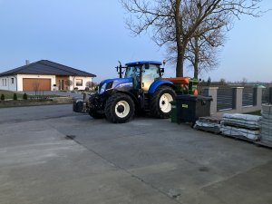 New  Holland T7.210AC &  Amazone ZAM 1501 Hydro Profis