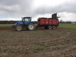 New Holland t6.120 + Metal Fach N267