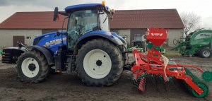 New Holland T6.145DC+ Agromasz Grass 300