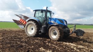 New Holland T7 165s + Kuhn Multimaster 113