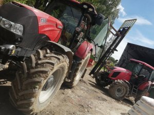 Case Maxxum 150 & Zetor forterra 115 & clark & Unia mxl 3000